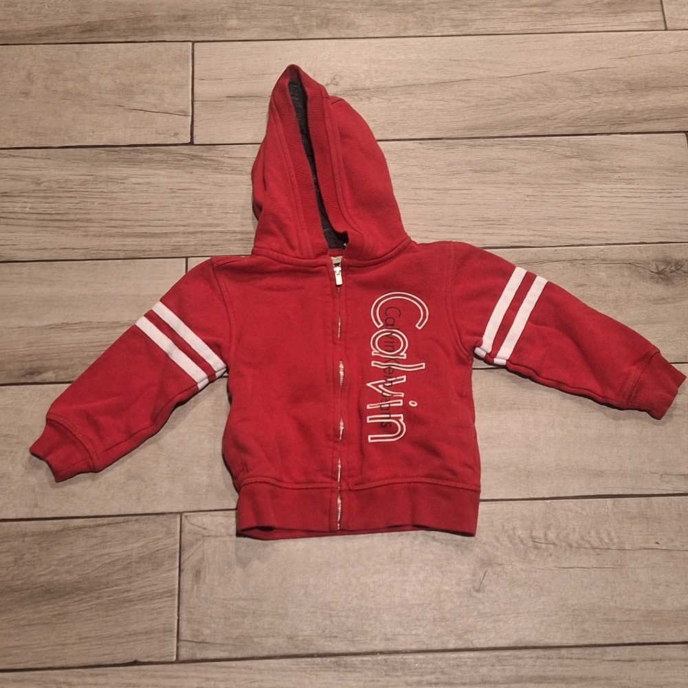 🍁Calvin Klein toddler zip up☃️